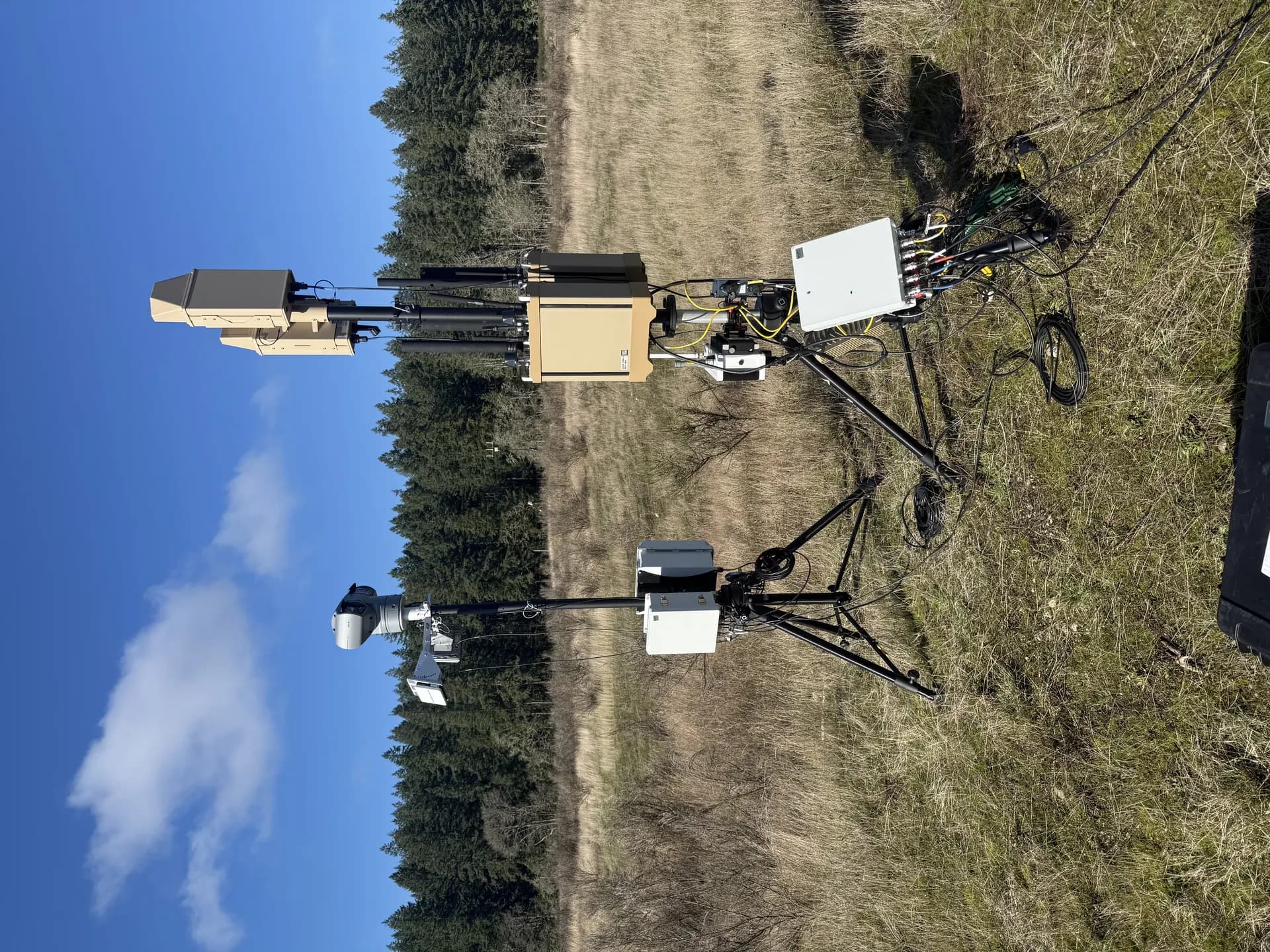 Multi-sensor C-UAS array deployed in field during Warfighter Ready demonstration