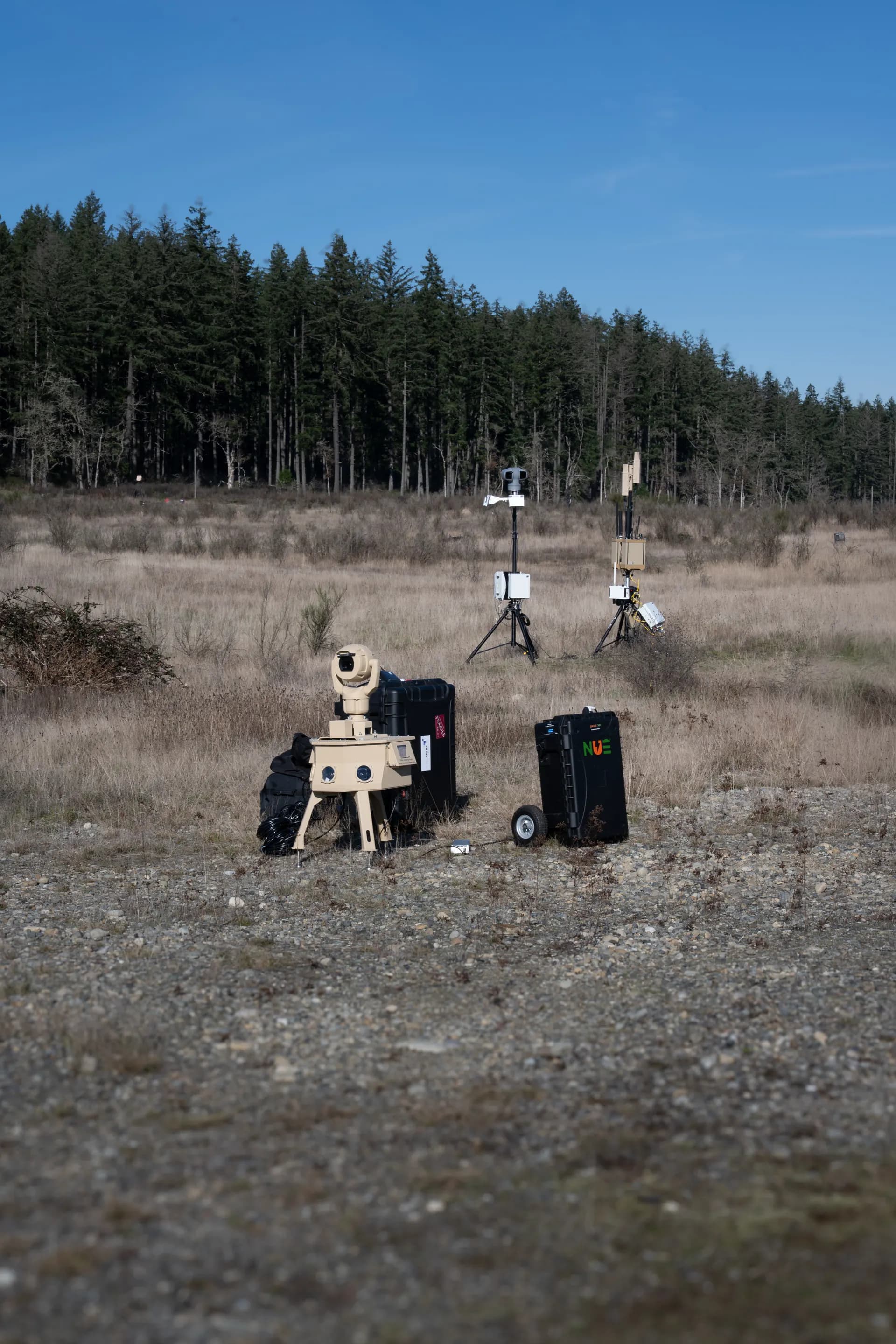 C-UAS sensor array and ISR turret, vertical view